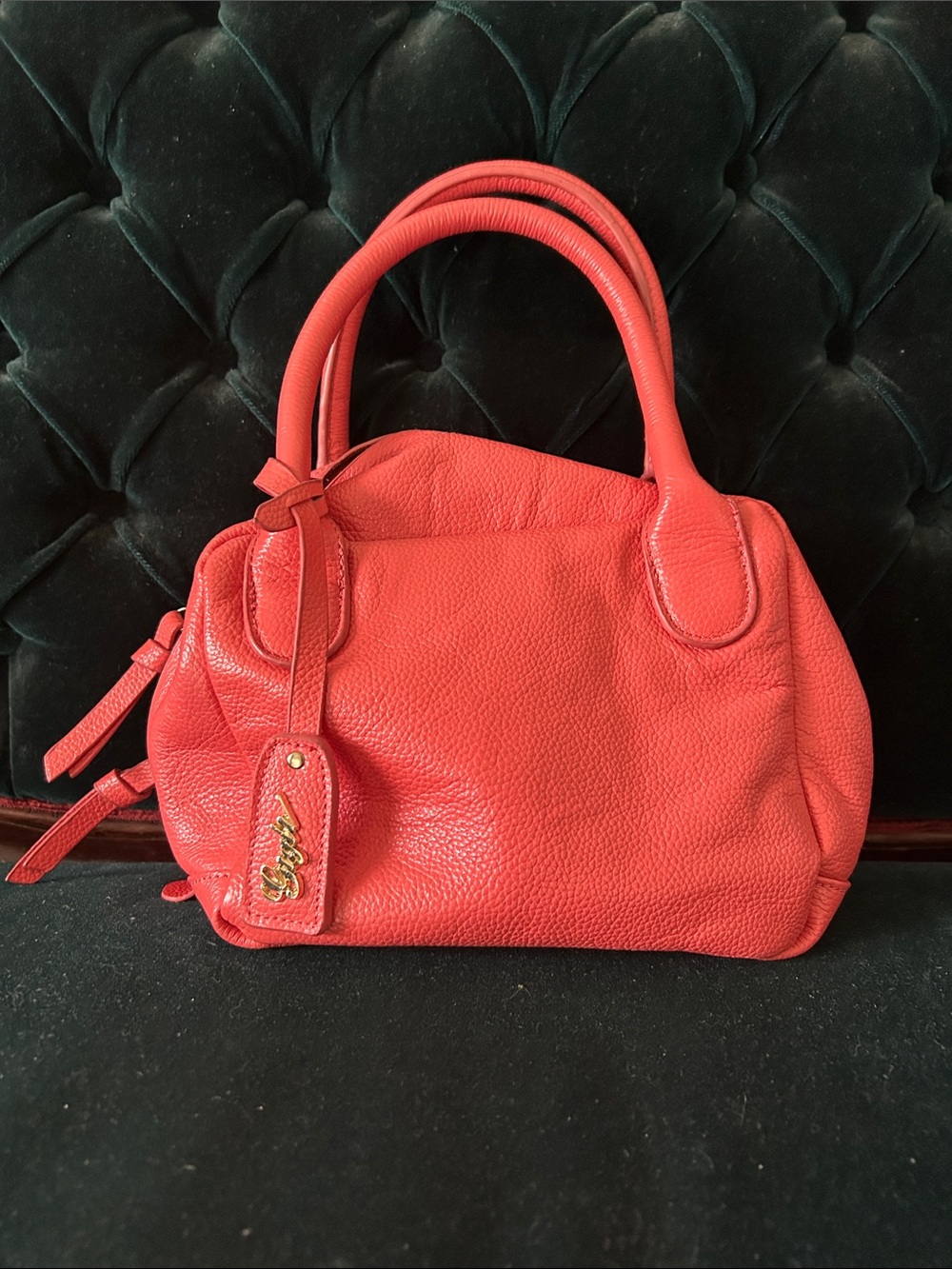 Romeo Gigli Leather Satchel Bag